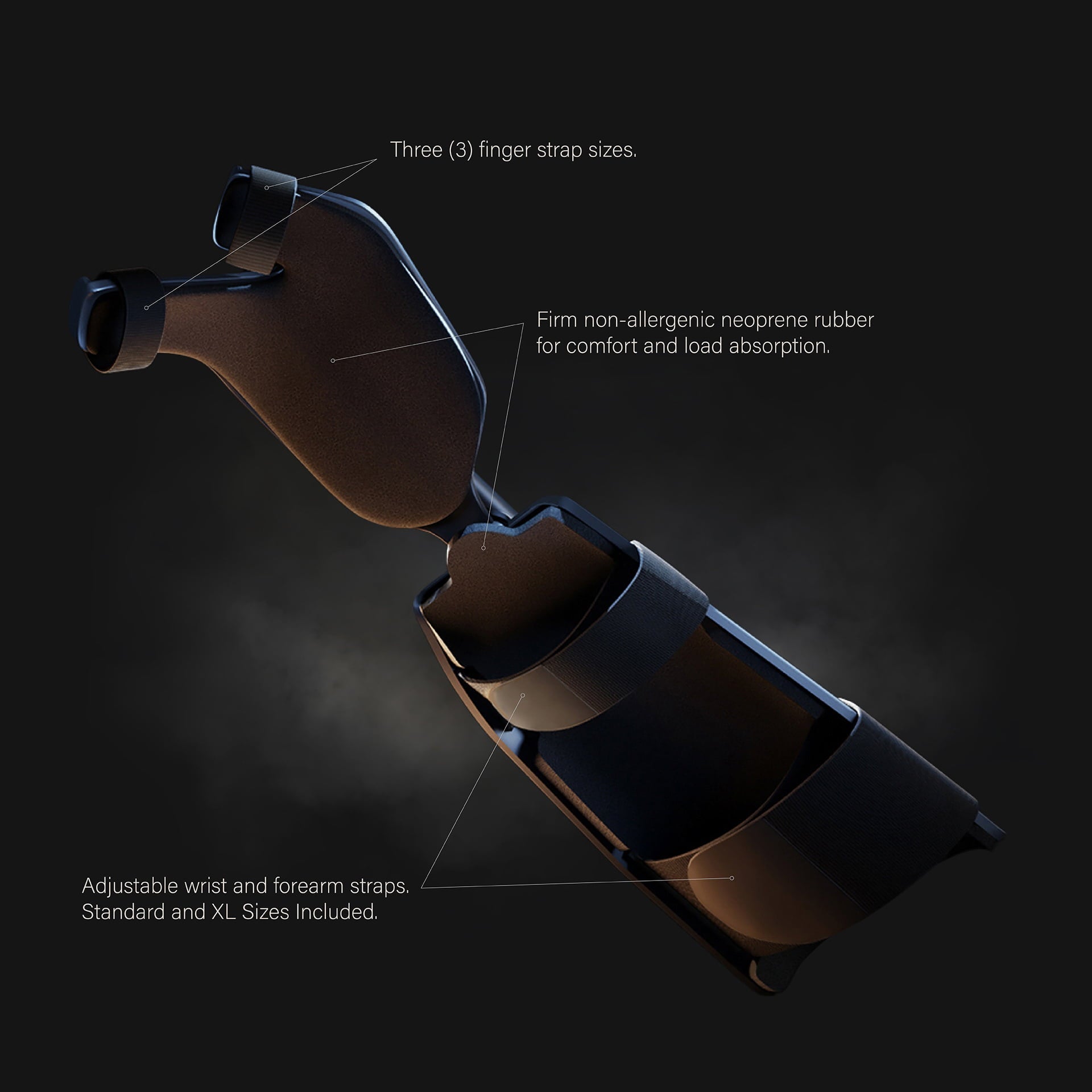 Padded Precision Impact golf trainer built for comfort and durability